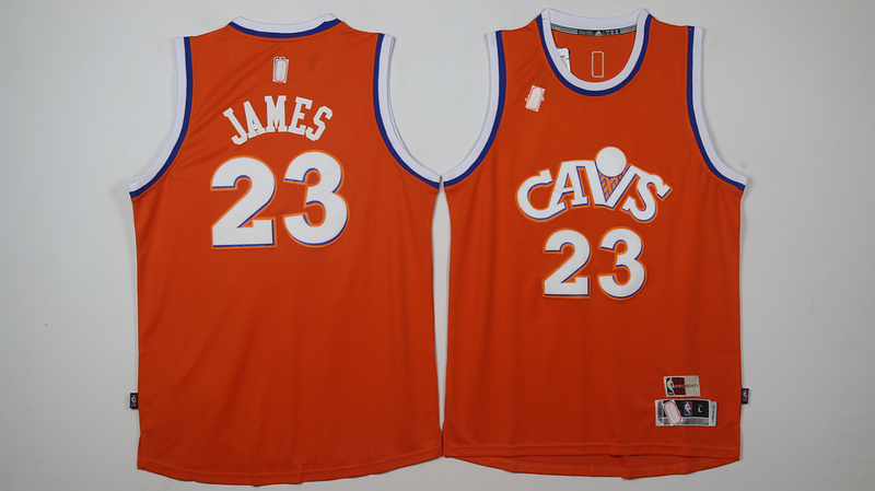 NBA Cleveland Cavaliers #23 James orange 2017 Jerseys->cleveland cavaliers->NBA Jersey